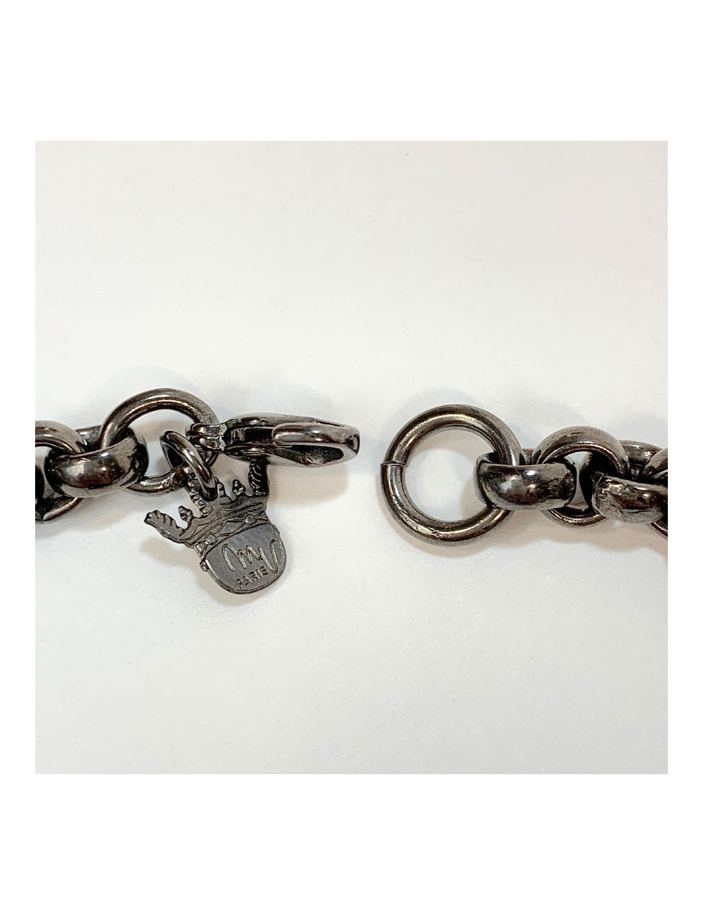 Collier pendentif MARGUERITE DE VALOIS pâte de verre