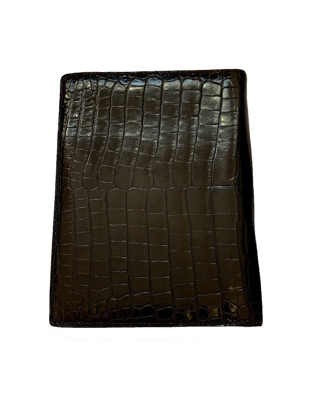 Porte cartes HERMES crocodile porosus