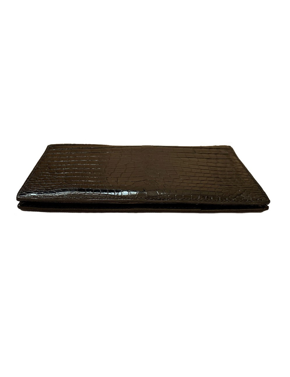 Porte cartes HERMES crocodile porosus