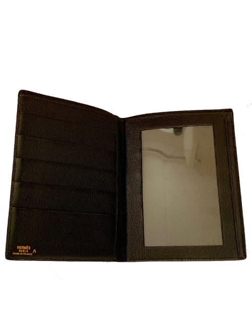 Porte cartes HERMES crocodile porosus
