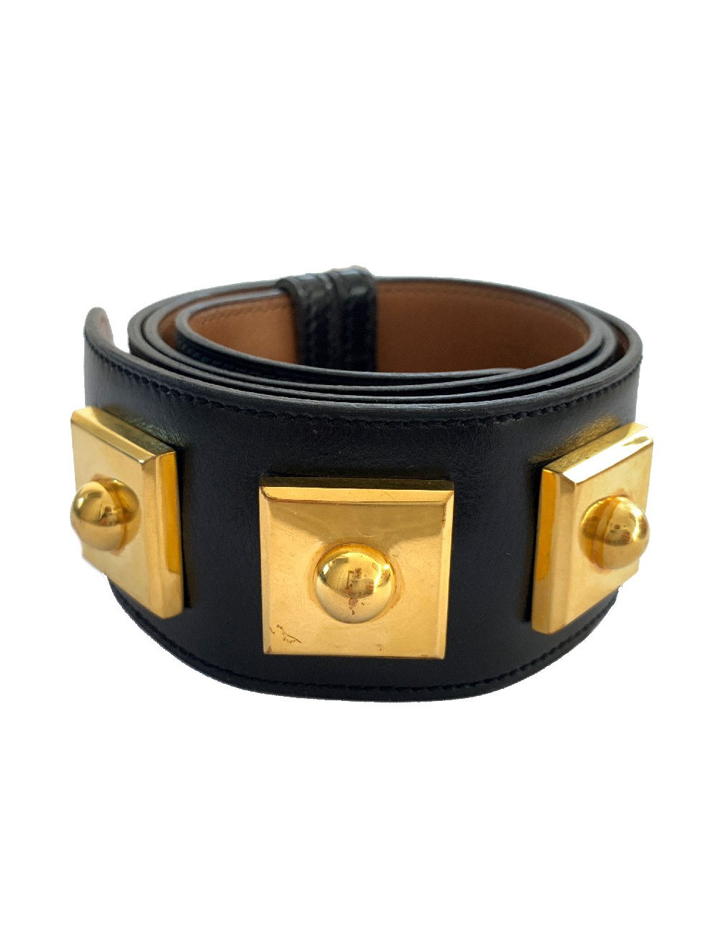 Ceinture Piano HERMES noire