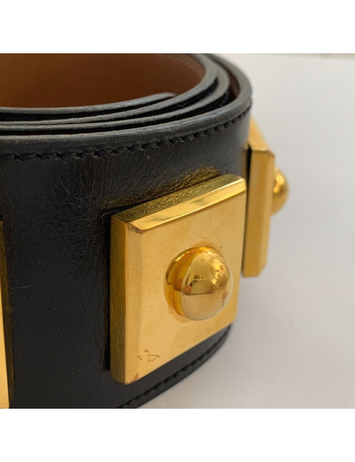 Ceinture Piano HERMES noire