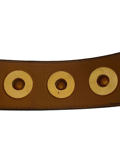 Ceinture Piano HERMES noire