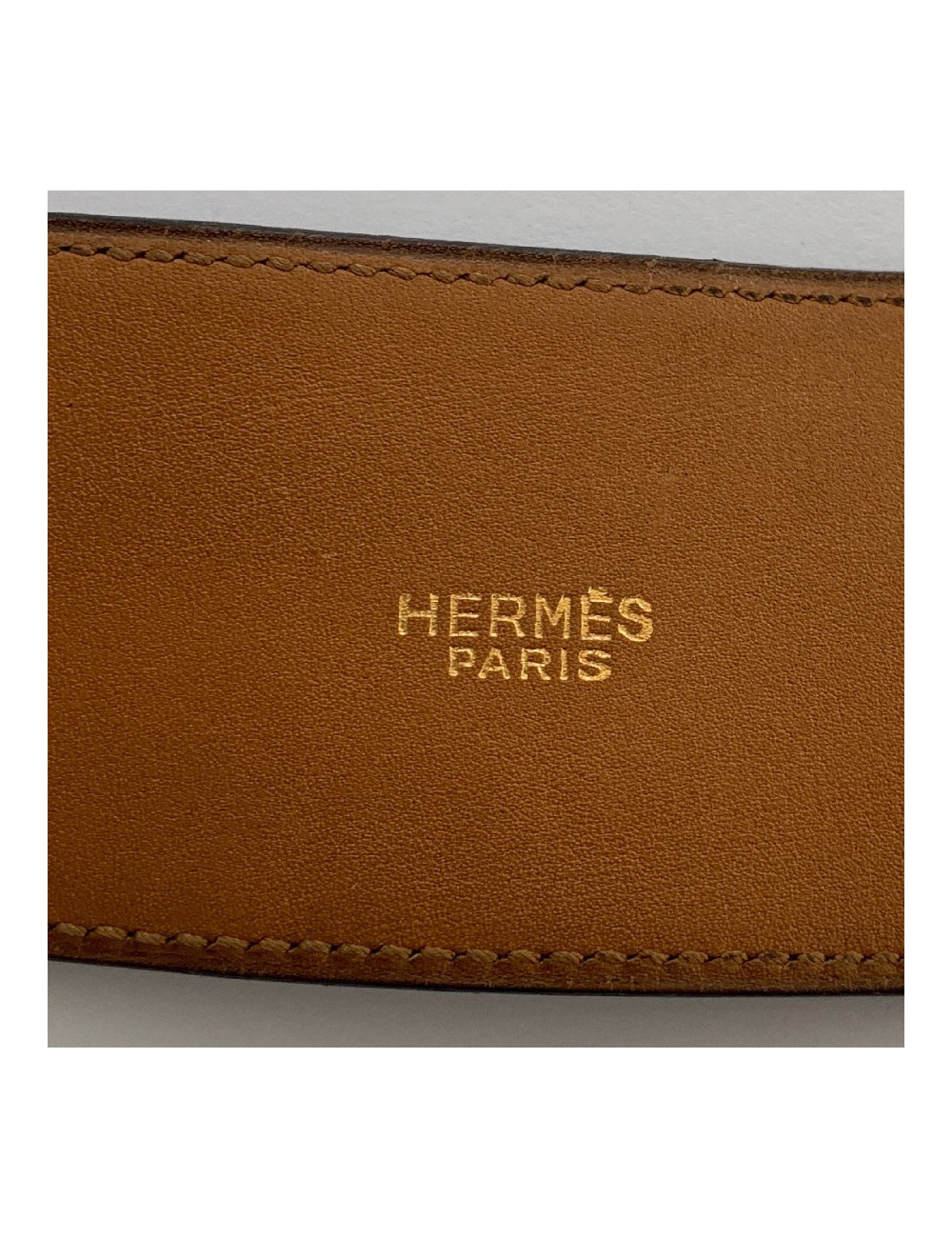 Ceinture Piano HERMES noire