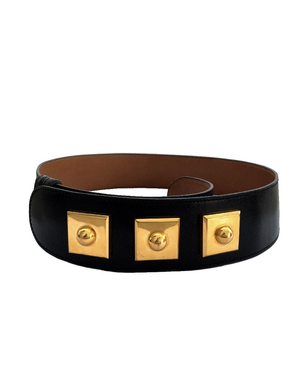 Ceinture Piano HERMES noire