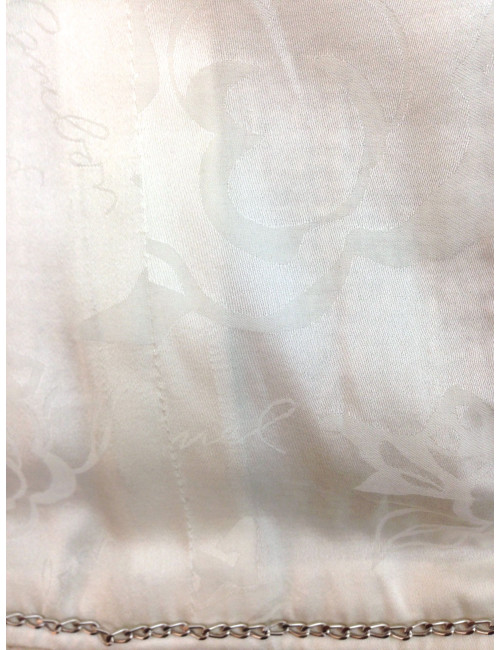 Veste CHANEL en tweed écru T 42