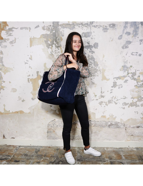 Sac ARLINES CHANEL et sa serviette de plage