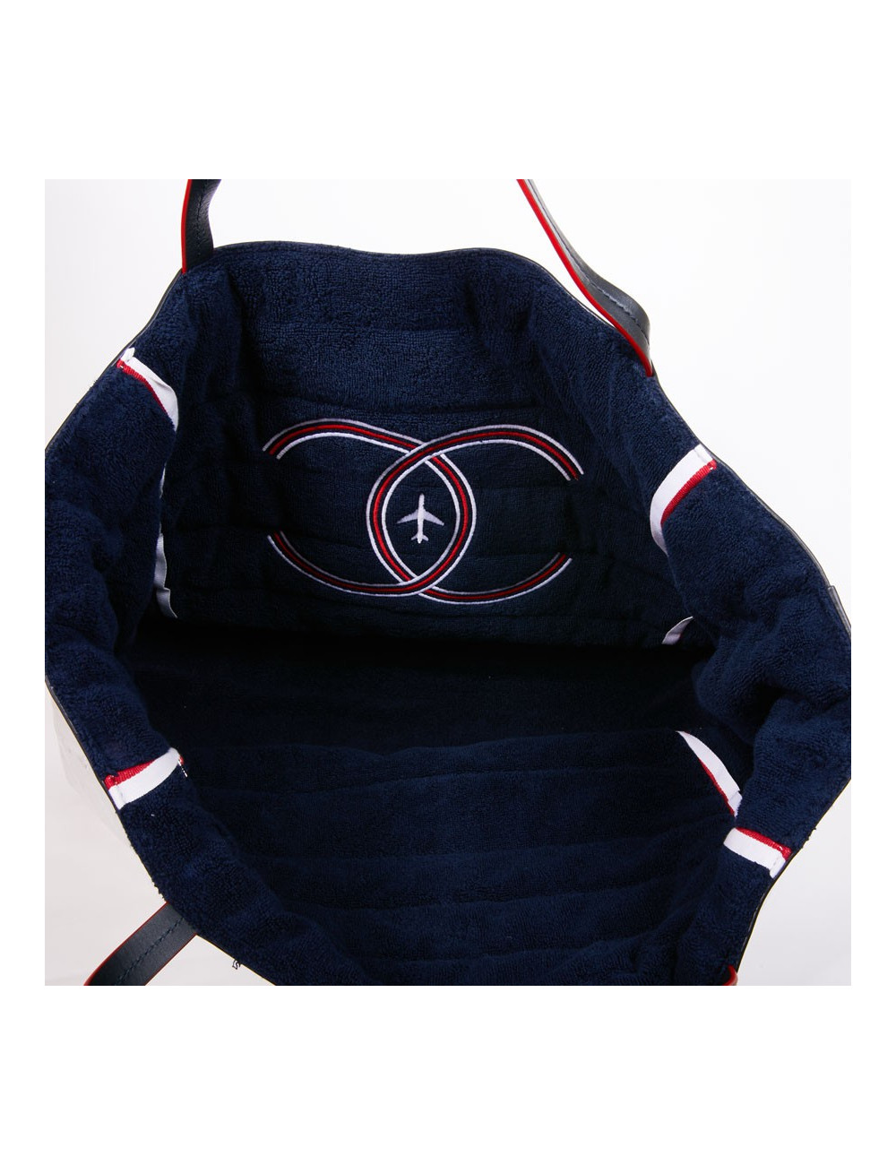 Sac ARLINES CHANEL et sa serviette de plage