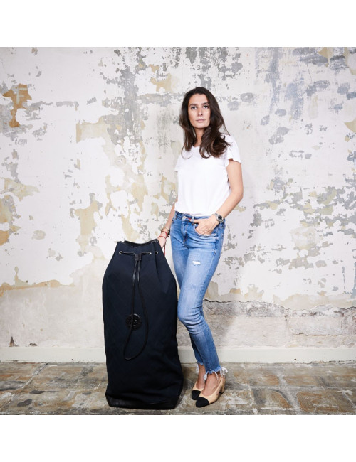 Sac randonnée CHANEL bleu