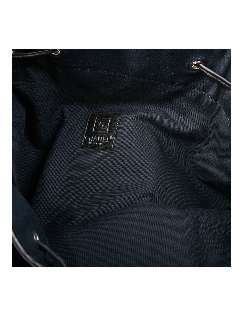 Sac randonnée CHANEL bleu