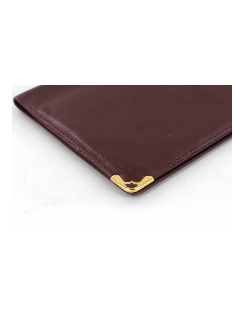 Portefeuille MUST de CARTIER coin en or