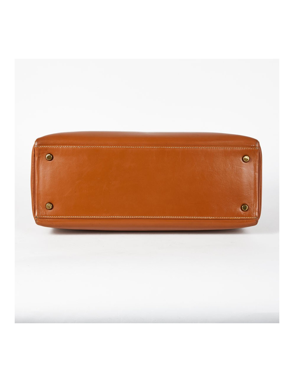 Kelly 35 HERMES  caramel vintage