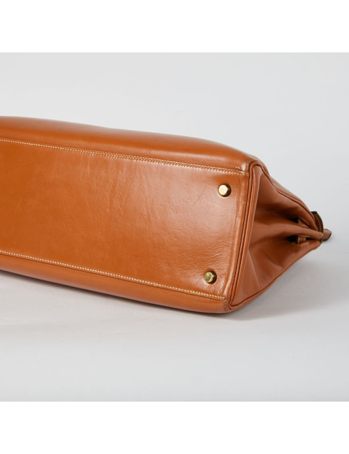 Kelly 35 HERMES  caramel vintage