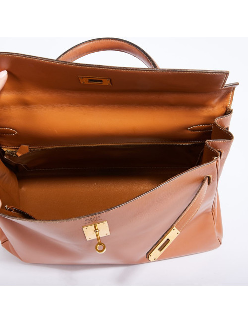 Sac Kelly 35 HERMES swift caramel 