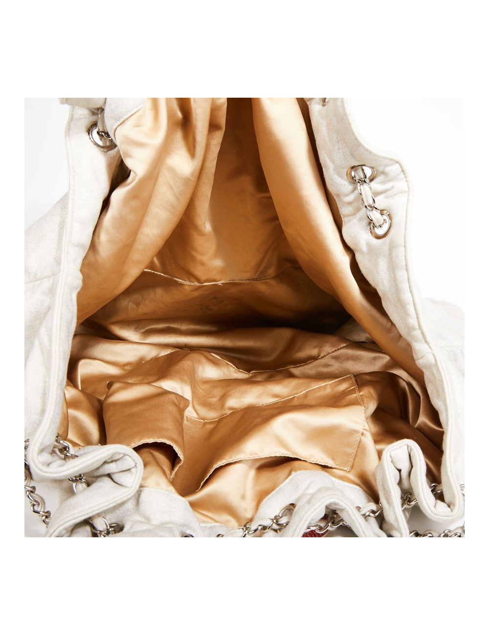 Grand cabas CHANEL "L A" beige