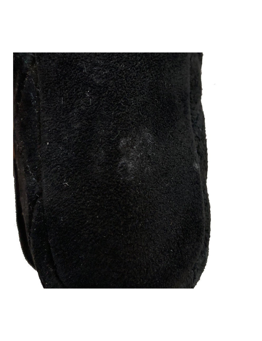 Porte monnaie CHANEL veau velours noir