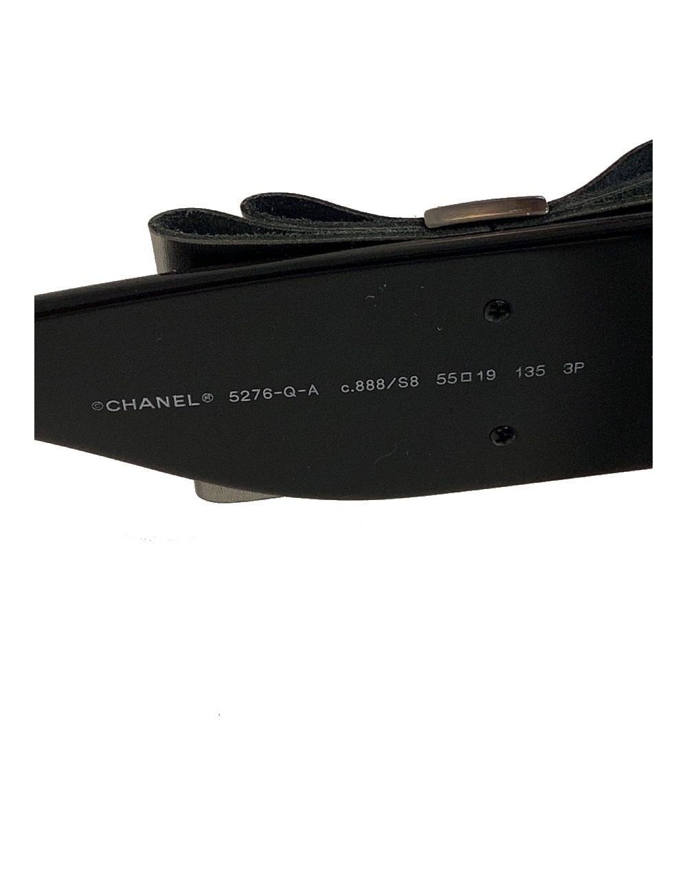 Solaires CHANEL noires polarisées