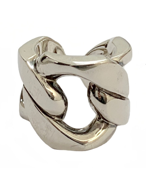  Bague t 52 HERMES Capture en argent massif