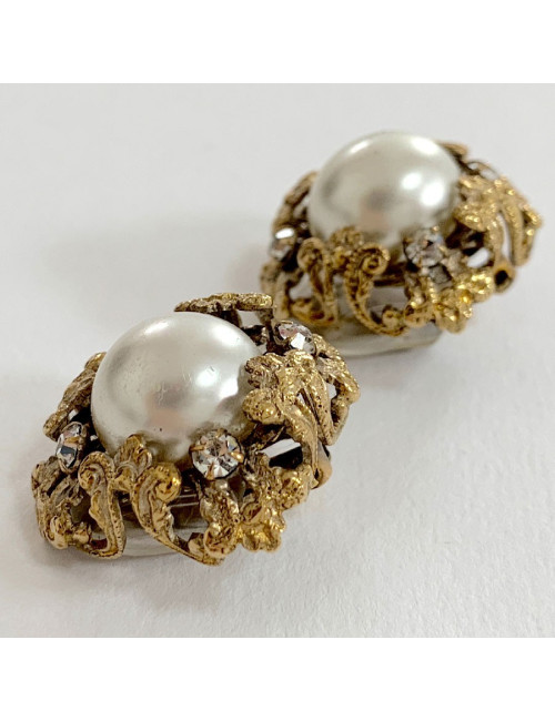 Clips couture CHANEL vintage