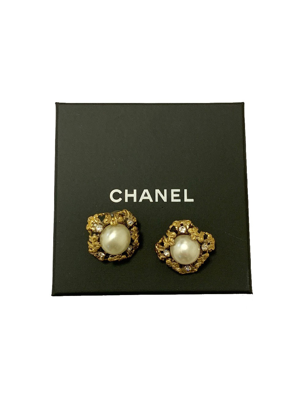 Clips couture CHANEL vintage