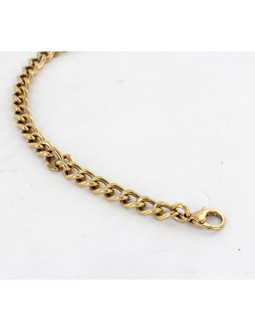 Collier CHANEL "COCO" en métal doré