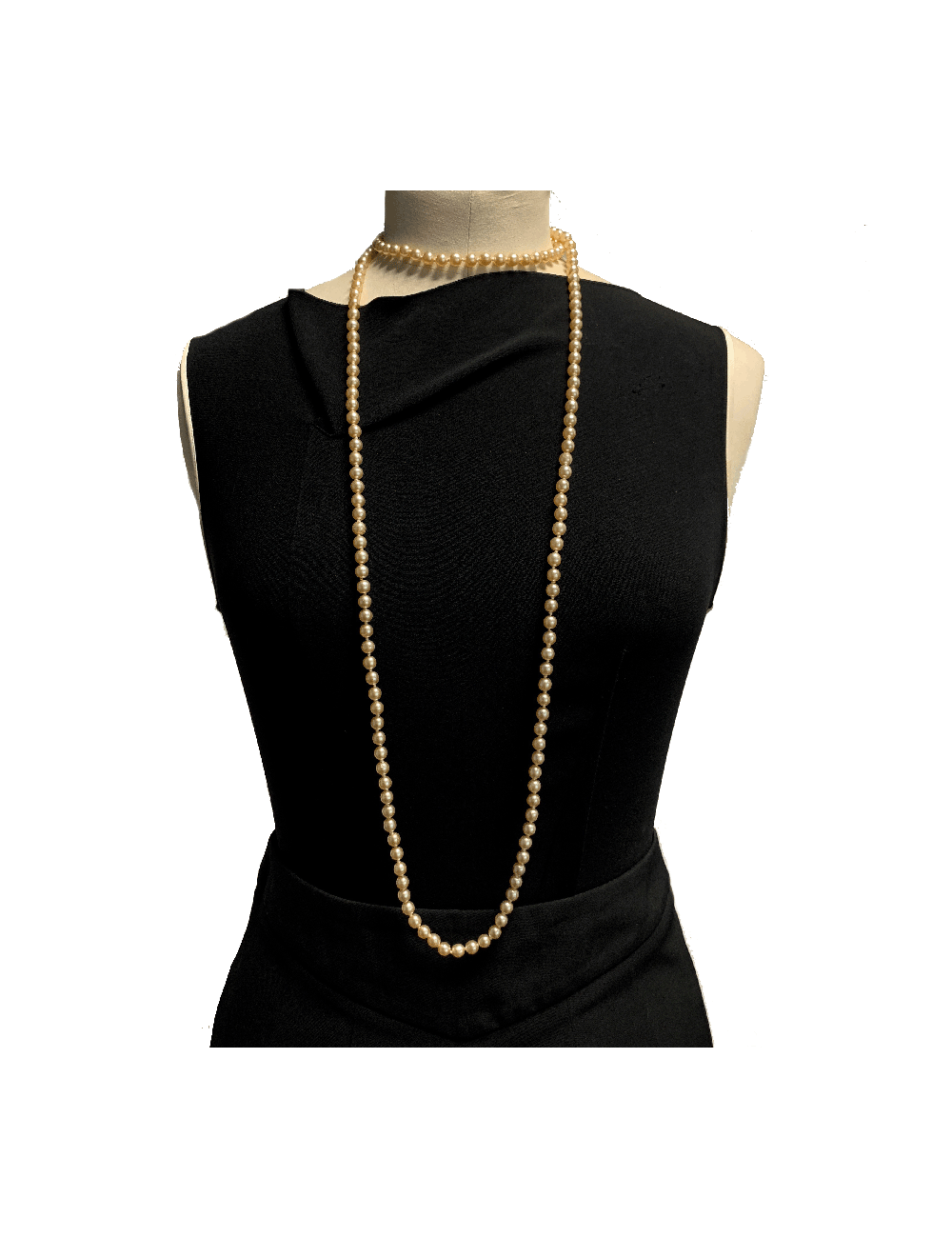 Sautoir perles nacrées Marguerite de Valois