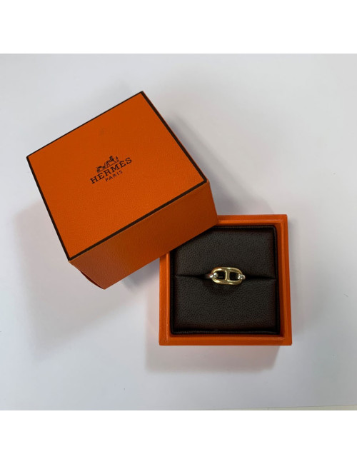 Bague HERMES or et argent