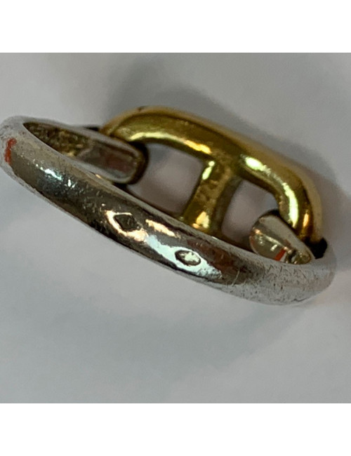 Bague HERMES or et argent