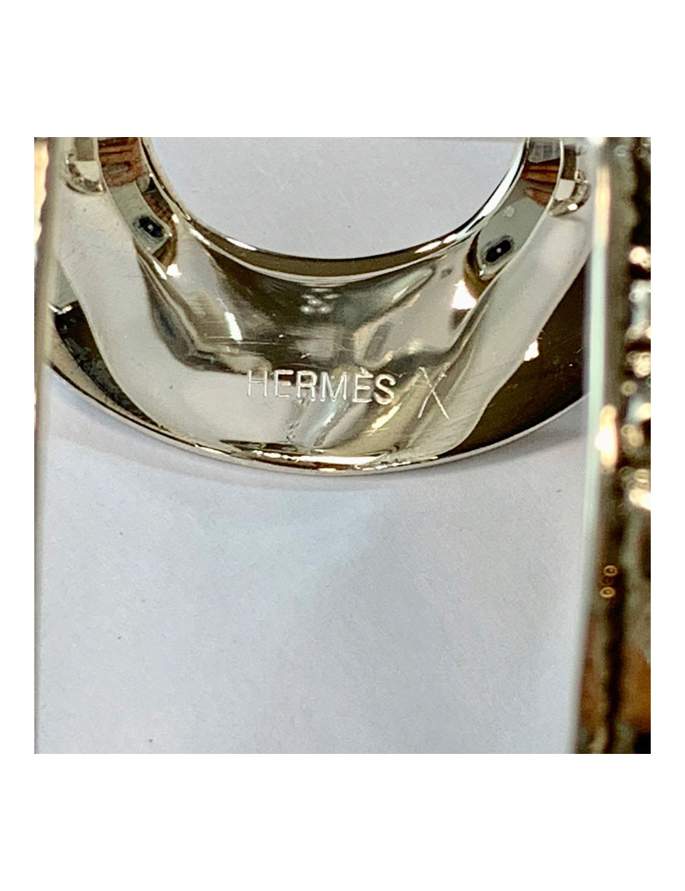 Bracelet HERMES Ano TOUAREG en argent