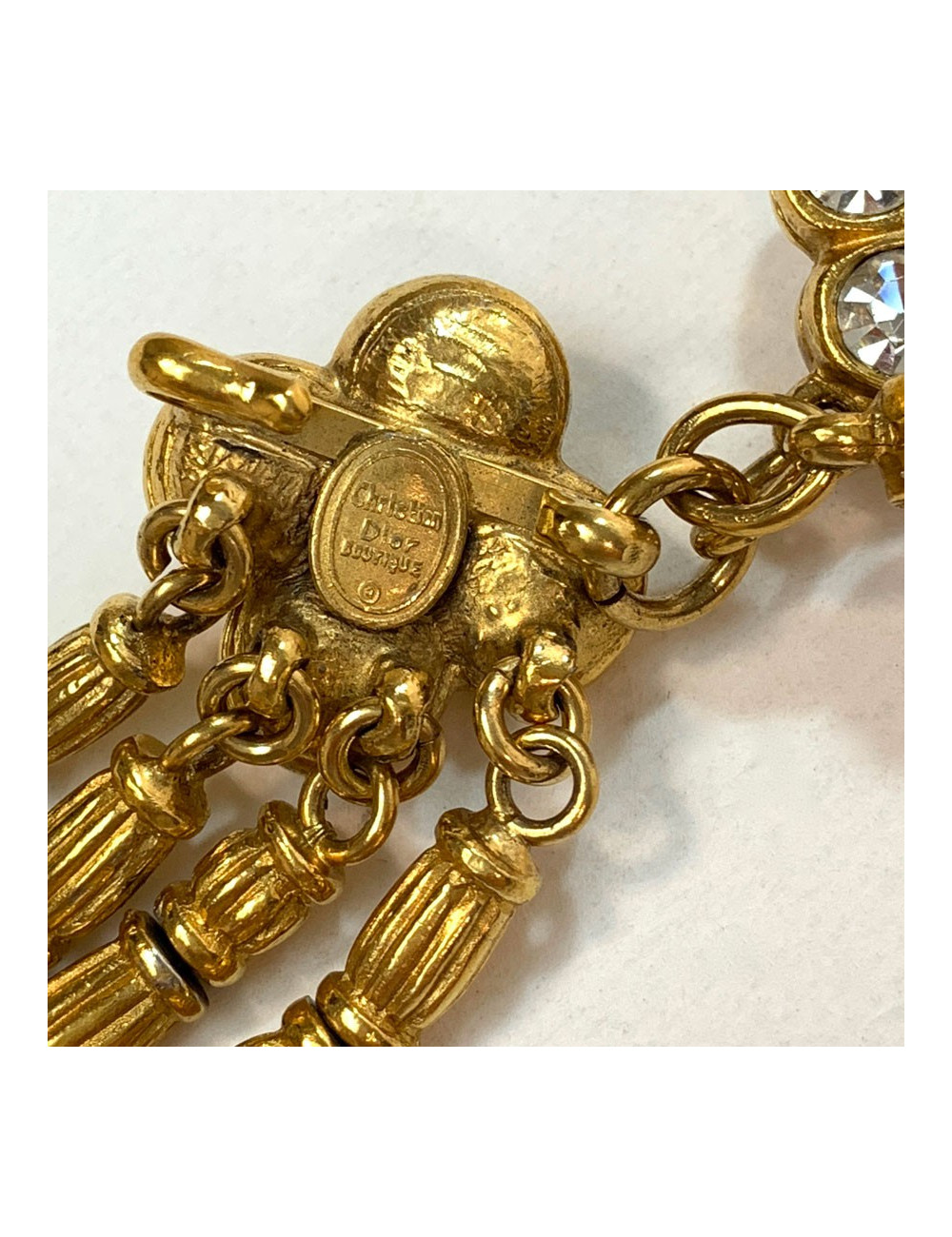 Collector. Sautoir DIOR Bambou 