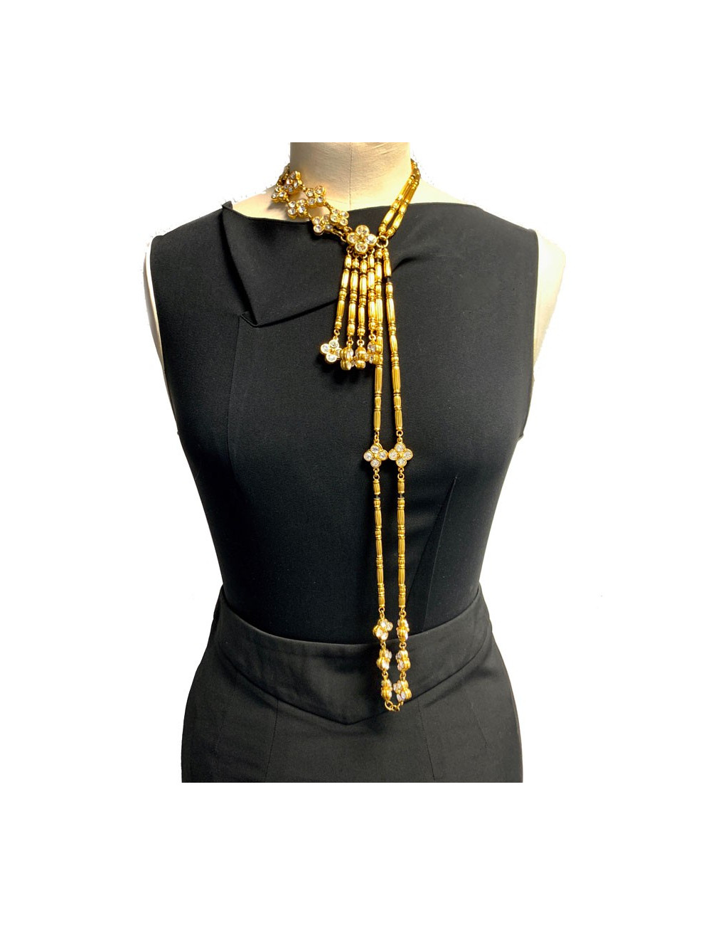 Collector. Sautoir DIOR Bambou 