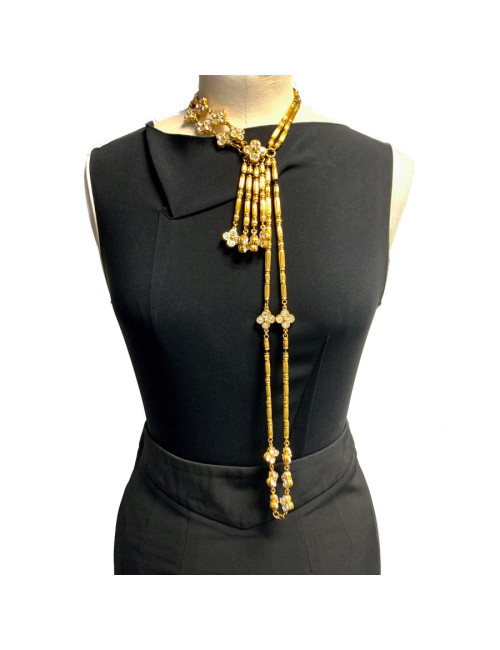 Collector. Sautoir DIOR Bambou 