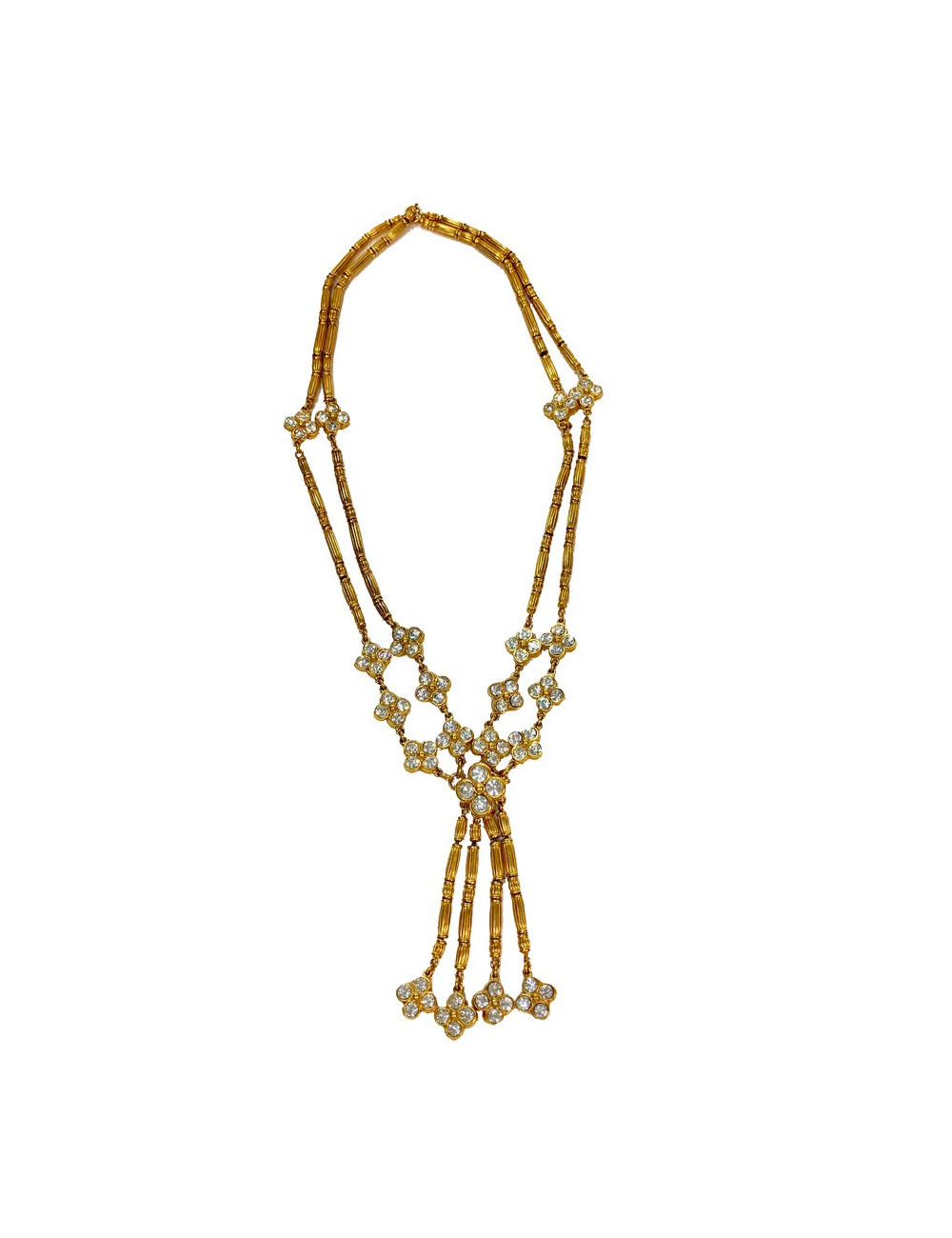 Collector. Sautoir DIOR Bambou 