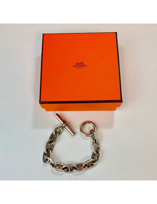 Bracelet HERMES GM chaine d'ancre 