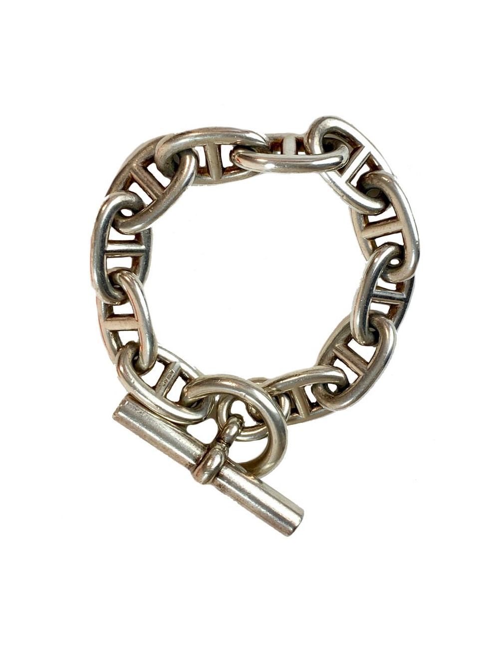 Bracelet HERMES GM chaine d'ancre 