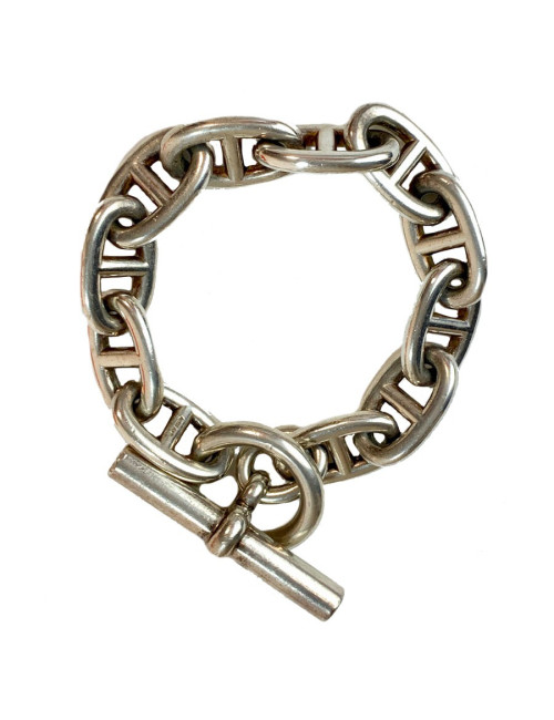 Bracelet HERMES GM chaine d'ancre 