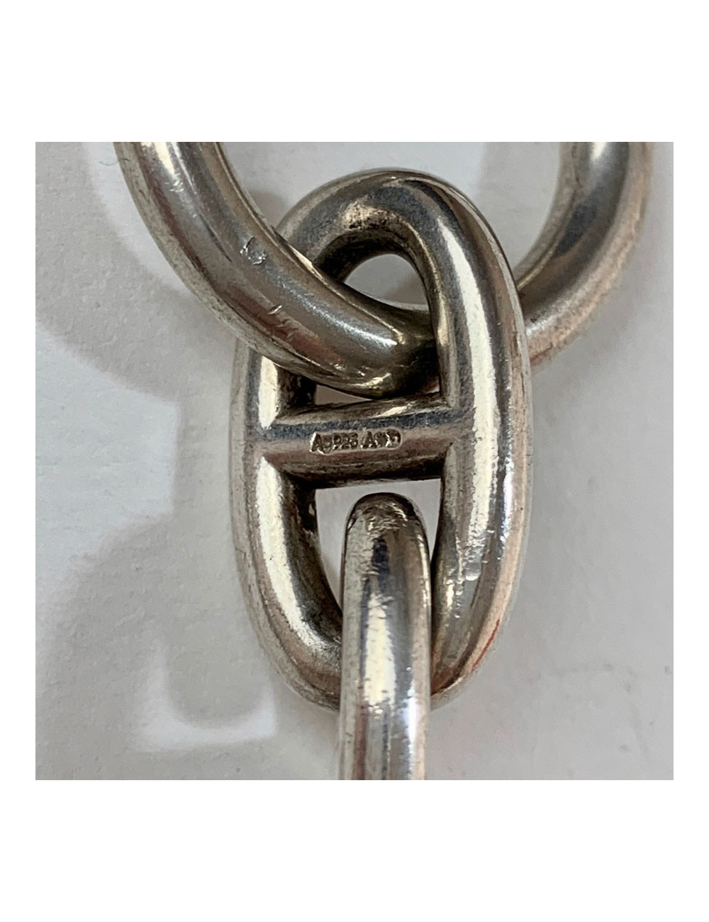 Bracelet HERMES GM chaine d'ancre 