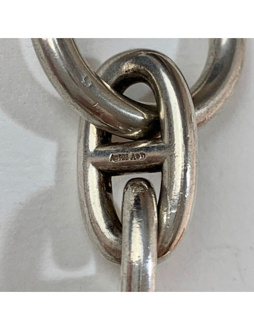 Bracelet HERMES GM chaine d'ancre 925/1000 