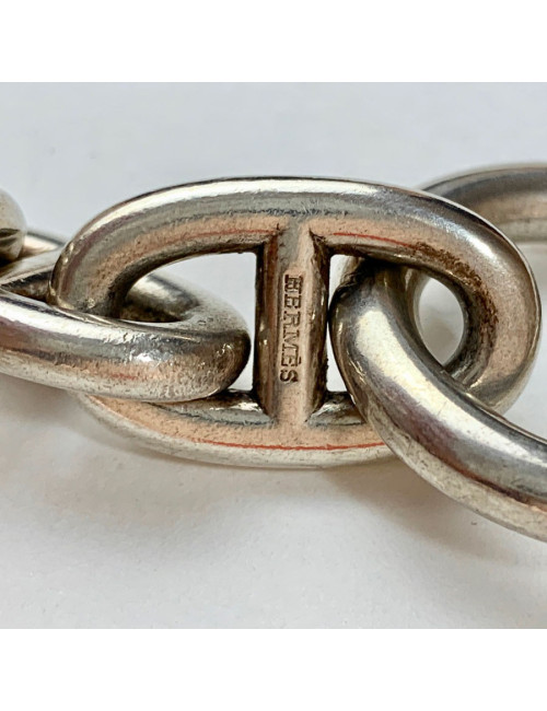 Bracelet HERMES GM chaine d'ancre 