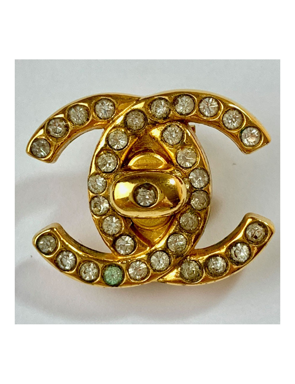 Boucles d'oreille clips CHANEL Vintage