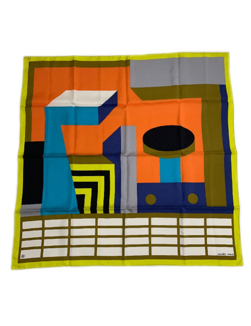 Carré 90 x90 HERMES soie 100%