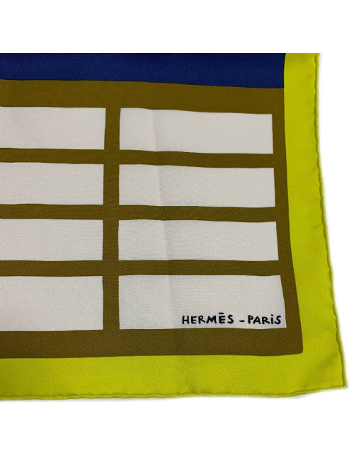 Carré 90 x90 HERMES soie 100%