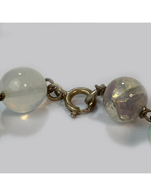 bracelet perles multicolores