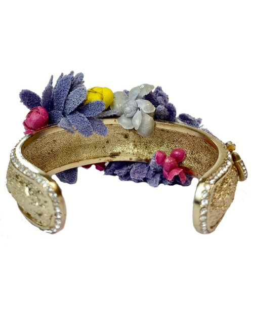 CHANEL flower bracelet