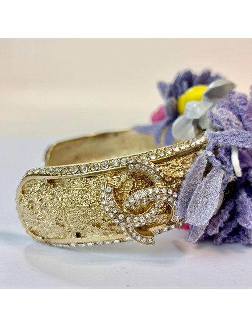 CHANEL flower bracelet