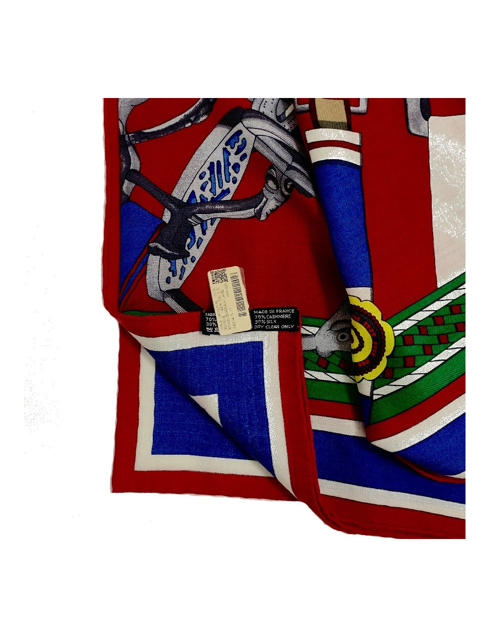 Châle HERMES cachemire et soie