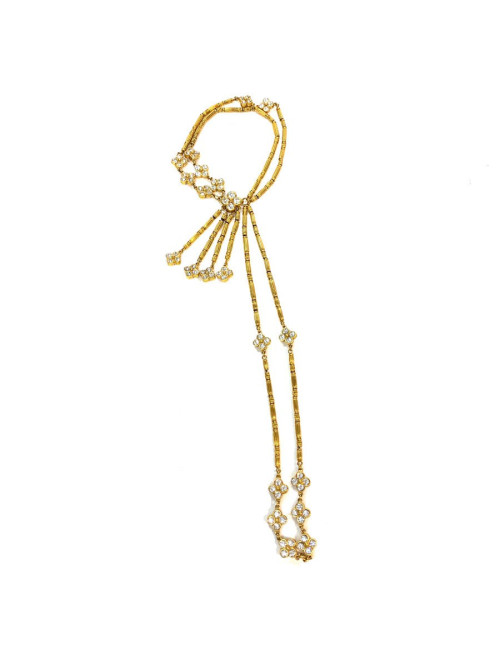 Collector. Sautoir DIOR Bambou 