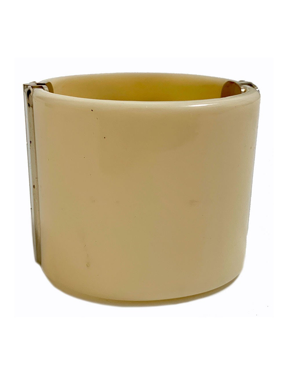 Manchette CHANEL pvc ivoire