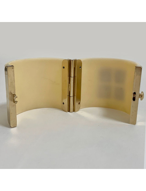 Manchette CHANEL pvc ivoire