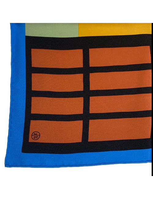 Carré 90 x90 HERMES soie 100%